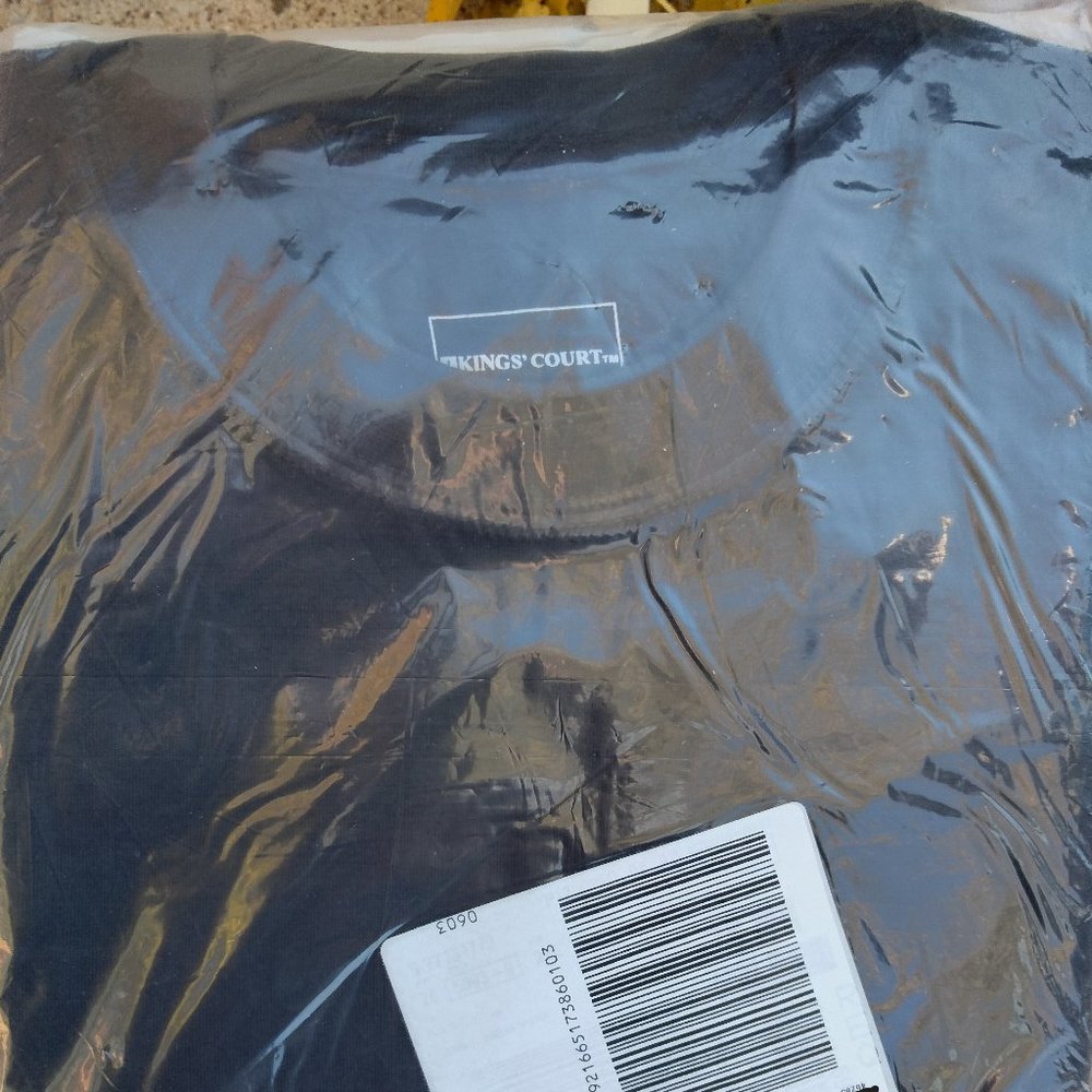 Kings Court Black T-shirt 3XL